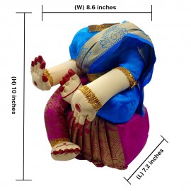 Ammavari Idol (Pink Colour with Blue border) (10 Inchs)
